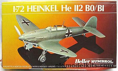 Heller 1/72 Heinkel He-112 B0 / B1- Luftwaffe, 80240 plastic model kit